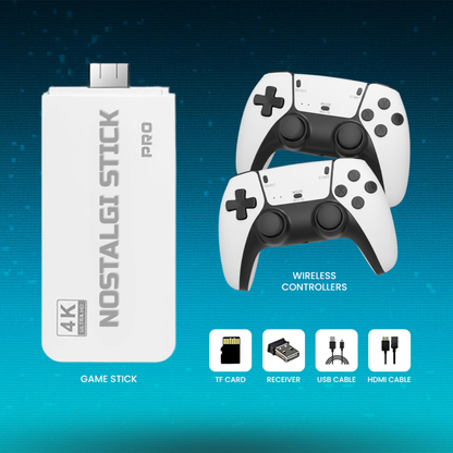 NostalgiStick Pro™ | 30.000 Legendariske Spil i én Kraftfuld Stick