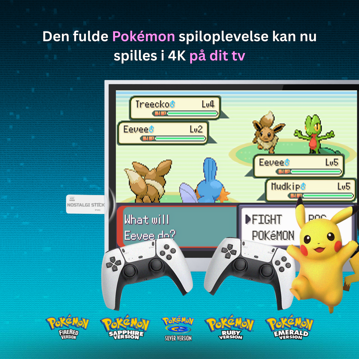 NostalgiStick Pro™ | 30.000 Legendariske Spil i én Kraftfuld Stick