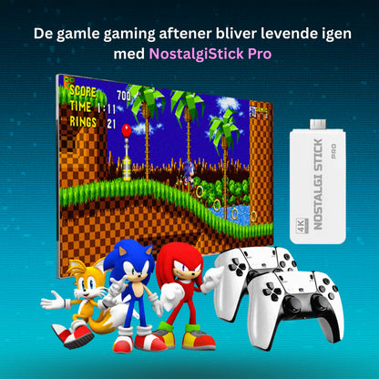 NostalgiStick Pro™ | 30.000 Legendariske Spil i én Kraftfuld Stick